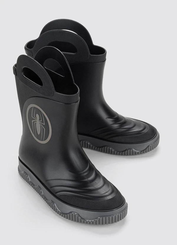 Grendene Kids - Galocha Marvel Force Preto