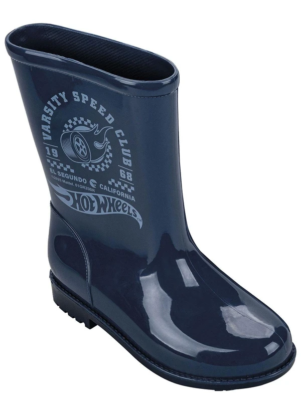 Grendene Kids - Galocha Mattel Fall Rain Azul