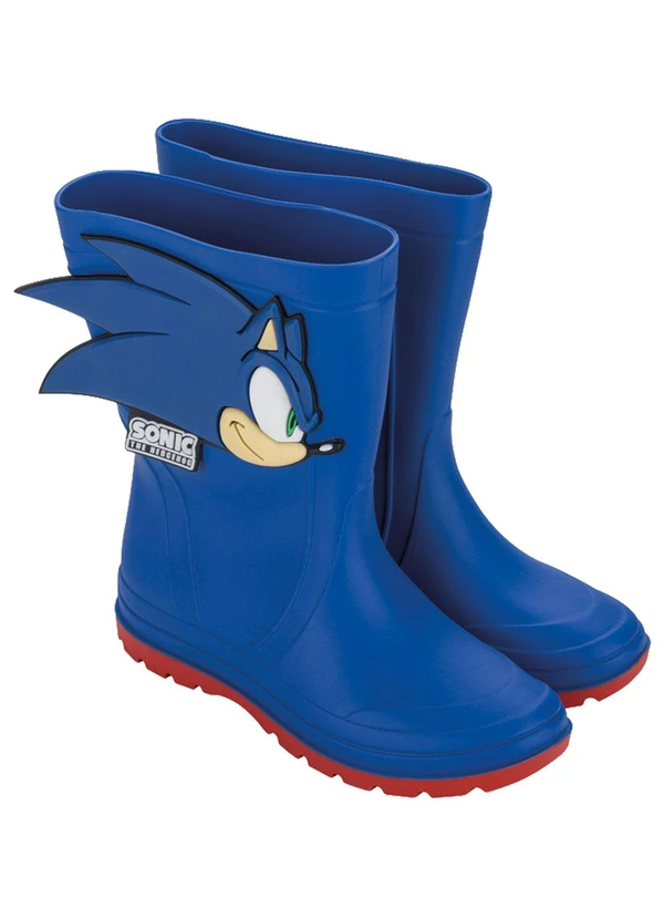 Grendene Kids - Galocha Sonic Fast Azul