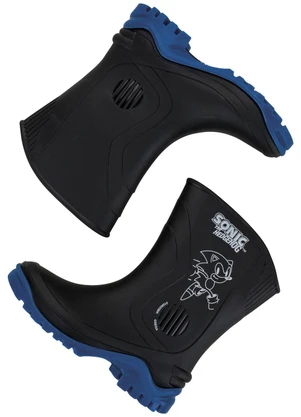 Grendene Kids - Galocha Sonic Faster Inf Preto - GRENDENE KIDS