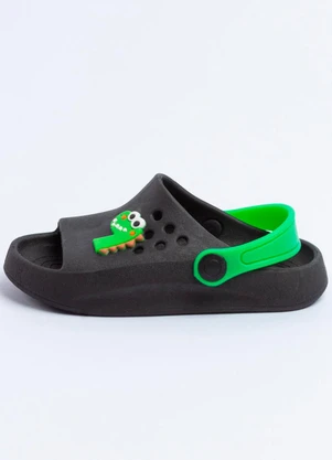 Vida Costeira - Chinelo com Tiras Dino Verde - VIDA COSTEIRA