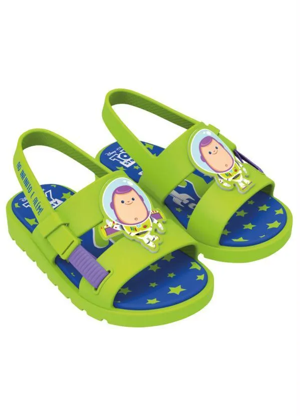 Grendene Kids - Chinelo Disney Toy Squad Verde