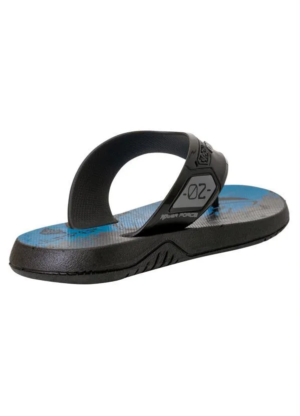 Perfecta - Chinelo Infantil Azul com Brinde 2