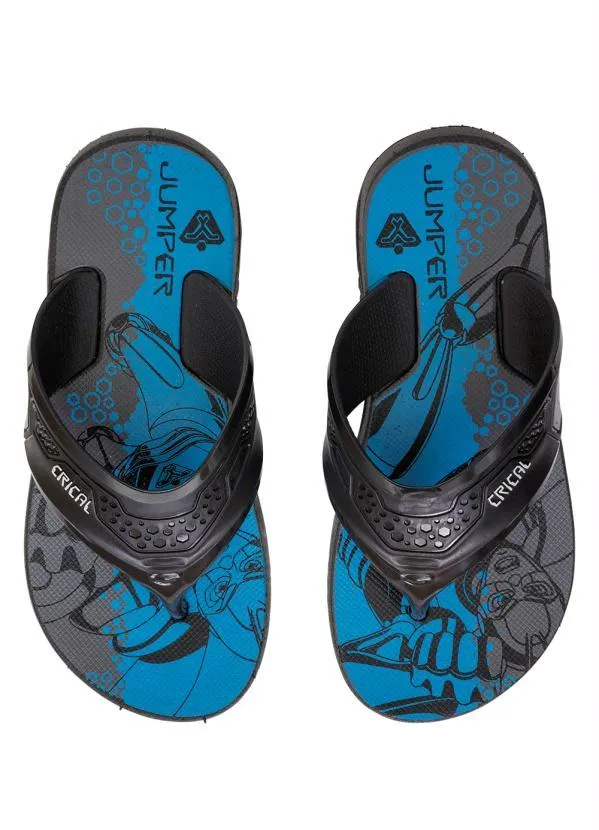 Perfecta - Chinelo Infantil Azul com Brinde 4