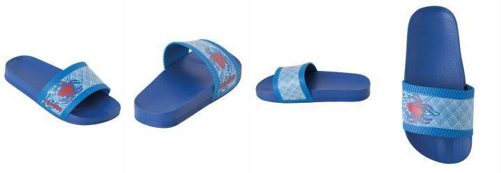 Chinelo Infantil Azul com Estampa de Aranha