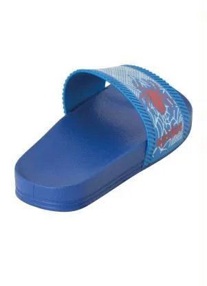 Perfecta - Chinelo Infantil Azul com Estampa de Aranha - PERFECTA
