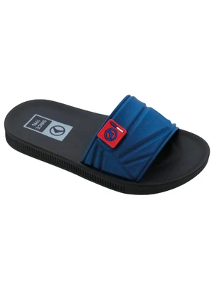 Perfecta - Chinelo Infantil Azul Modelo Slide - PERFECTA
