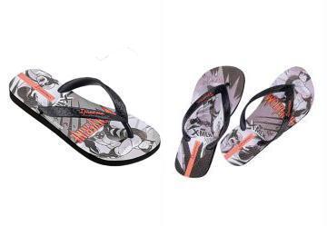 Chinelo Infantil Ipanema Marvel X-Men Preto
