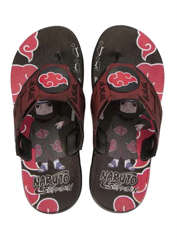 Grendene Kids - Chinelo Infantil Naruto Ninja Preto 3