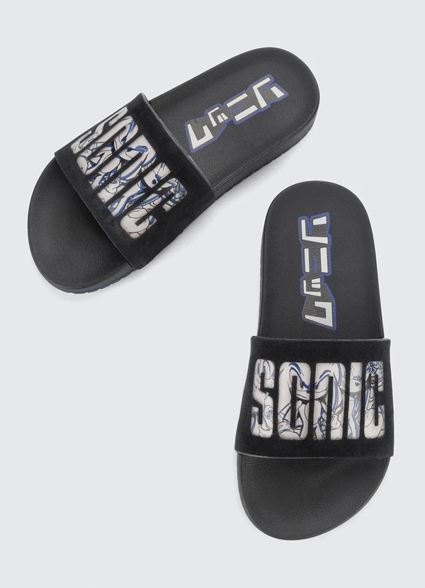 Grendene Kids - Chinelo Infantil Sonic Spike Preto 2