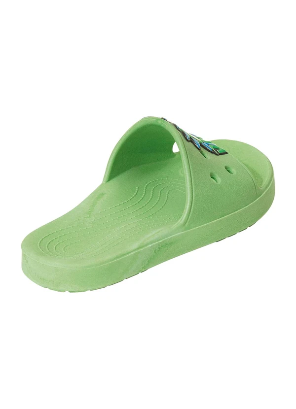 Perfecta - Chinelo Infantil Verde com Solado Flexível 2