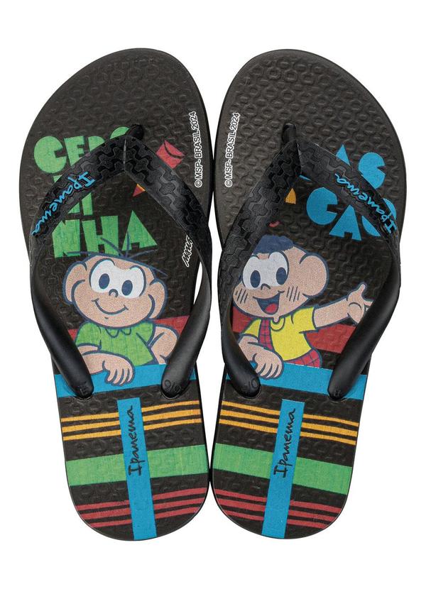 Grendene Kids - Chinelo Ipanema Turma da Monica Preto 2