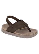 Chinelo Molekinho Caf� com El�stico