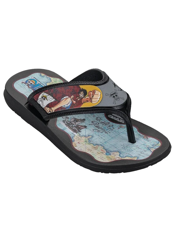 Grendene Kids - Chinelo One Pice Explorer Preto