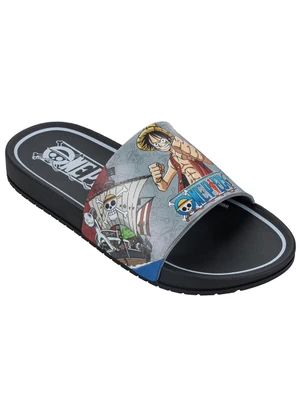 Grendene Kids - Chinelo One Piece Explorer Gaspea Preto em Pvc - GRENDENE KIDS