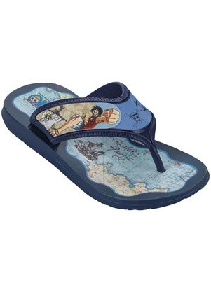 Grendene Kids - Chinelo One Piece Explorer Super Flop Azul - GRENDENE KIDS