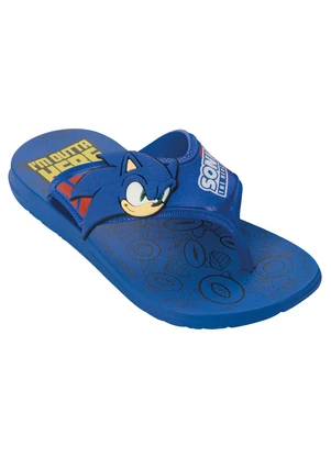 Grendene Kids - Chinelo Sonic Rings Azul - GRENDENE KIDS