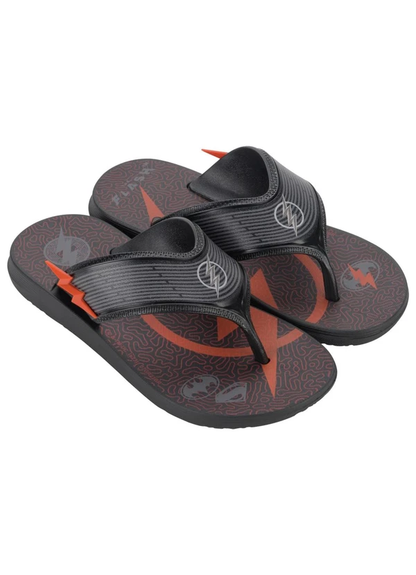 Grendene Kids - Chinelo Warner Flash Point Vermelho 2