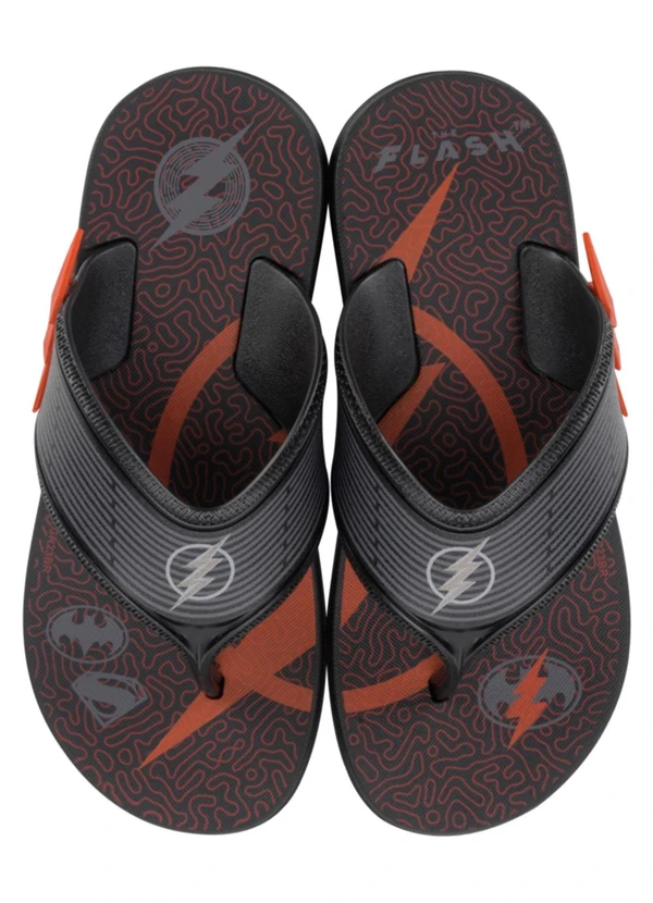 Grendene Kids - Chinelo Warner Flash Point Vermelho 5