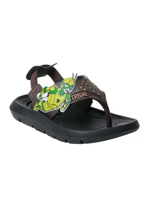 Perfecta - Sandália Infantil Marrom com Elástico - PERFECTA