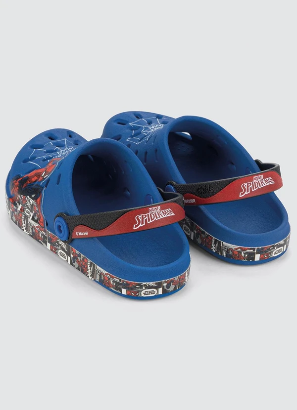 Grendene Kids - Babuche Homem Aranha Quadrinhos Azul 2