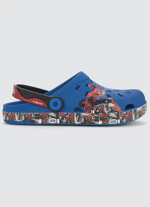 Grendene Kids - Babuche Homem Aranha Quadrinhos Azul 4