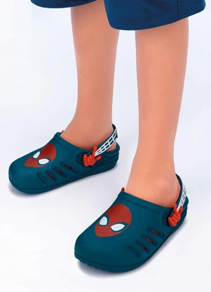 Grendene Kids - Babuche Homem Aranha Web Azul - GRENDENE KIDS