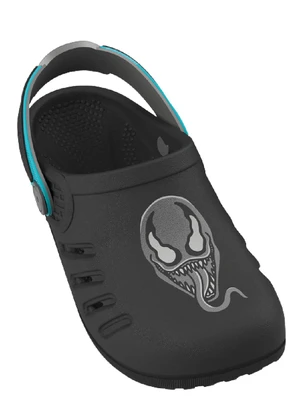 Grendene Kids - Babuche Homem Aranha Web Preto - GRENDENE KIDS