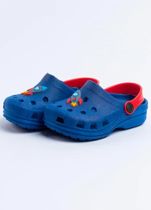 Vida Costeira - Babuche Infantil Foguete Marinho - VIDA COSTEIRA