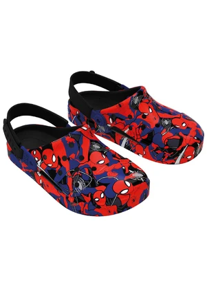 Grendene Kids - Babuche Marvel Print Vermelho - GRENDENE KIDS