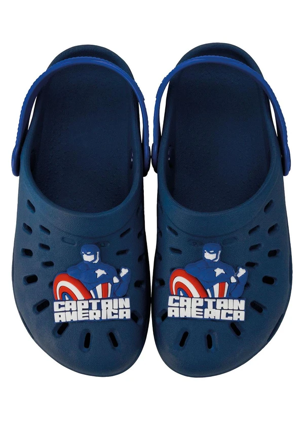 Grendene Kids - Babuche Marvel Walkers Azul 2