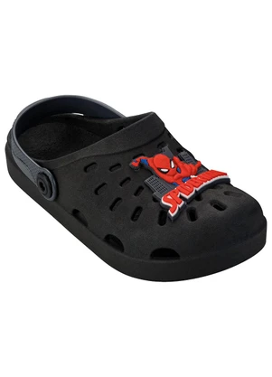 Grendene Kids - Babuche Marvel Walkers Preto - GRENDENE KIDS