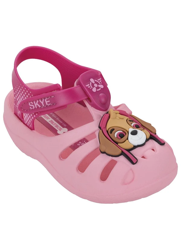 Grendene Kids - Babuche Patrulha Canina Space Rosa