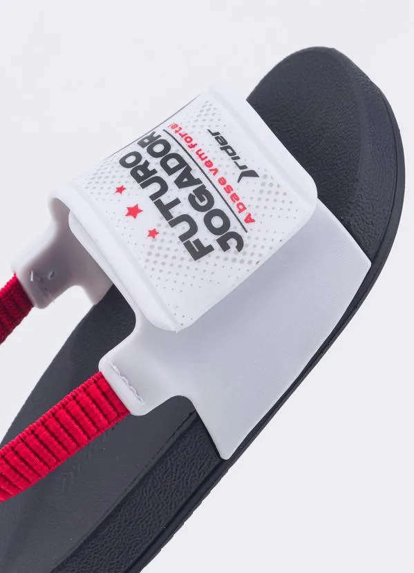 Grendene Kids - Chinelo Rider Full 86 Slide Branco 2