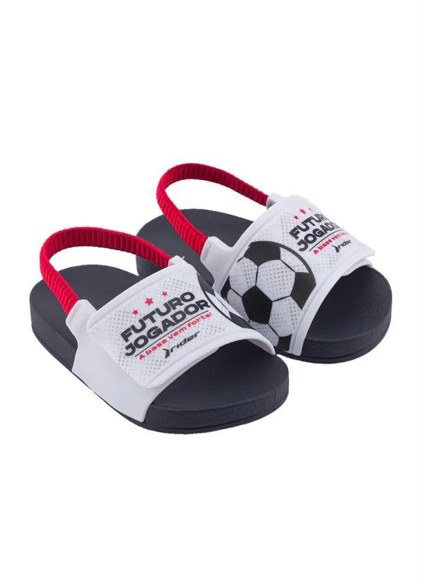 Grendene Kids - Chinelo Rider Full 86 Slide Branco 3