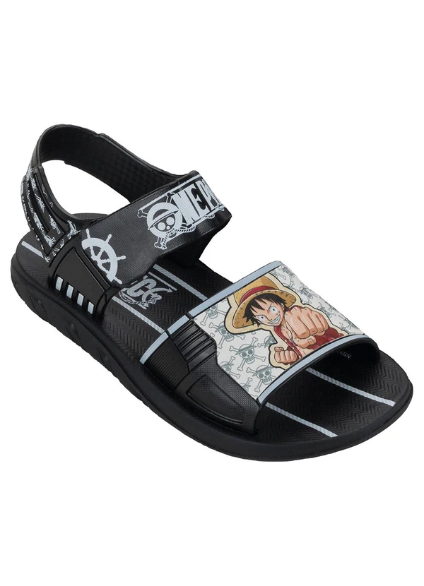 Grendene Kids - Sanalia One Piece Explorer Preto