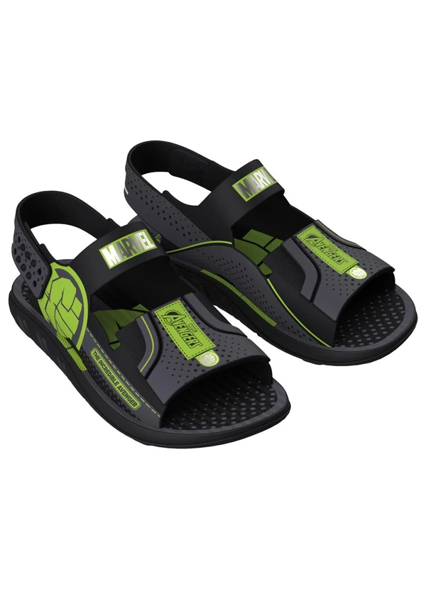 Grendene Kids - Sandália Avengers Alvo Verde 2