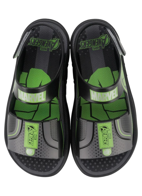 Grendene Kids - Sandália Avengers Alvo Verde 3