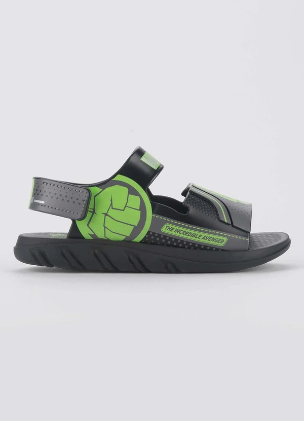 Grendene Kids - Sandália Avengers Alvo Verde 5