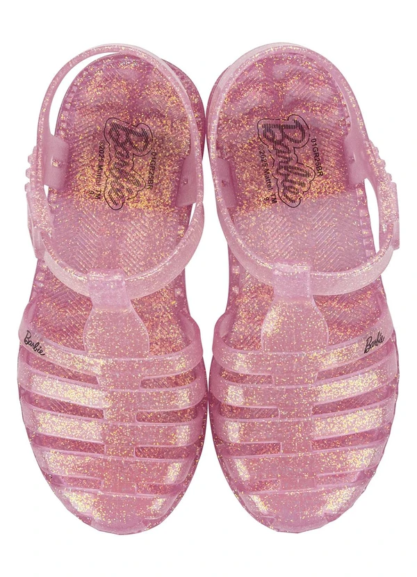 Grendene Kids - Sandalia Barbie Duo Aranha Rosa 2