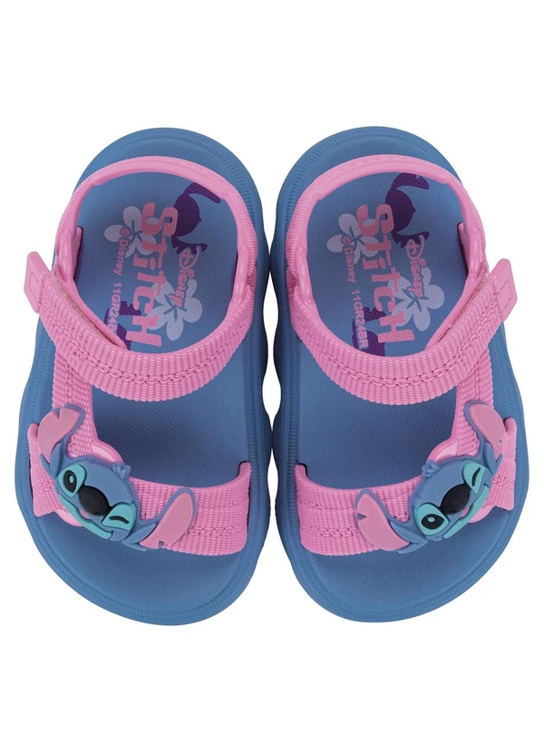 Grendene Kids - Sandália Disney Easy Stitch Rosa 2