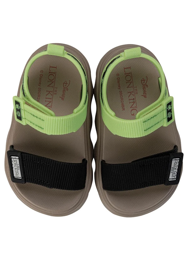 Grendene Kids - Sandalia Disney New Comfy Verde 2