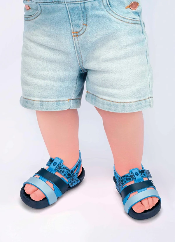 Grendene Kids - Sandália Disney Reaction Azul 5