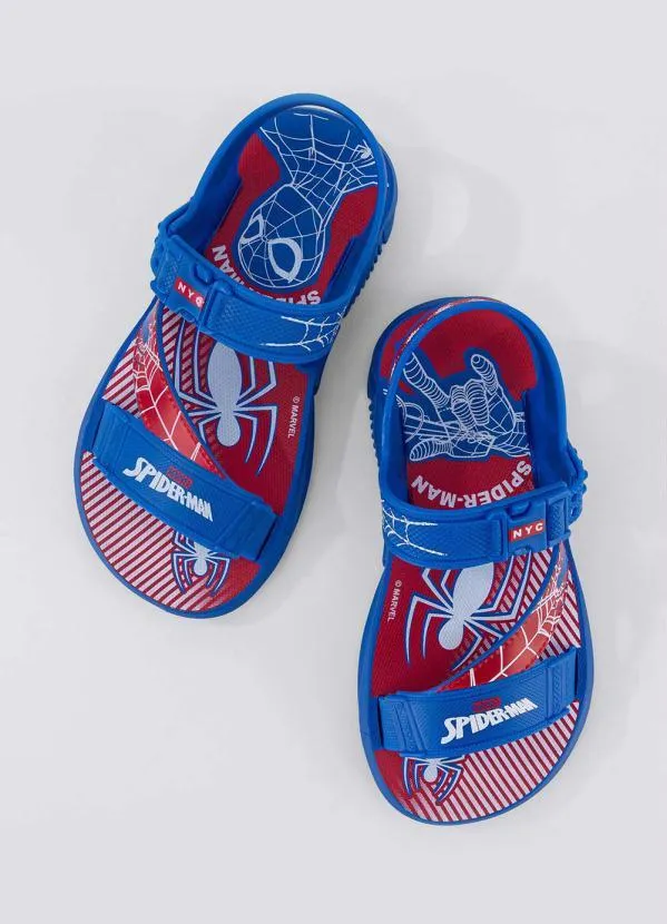 Grendene Kids - Sandália Homem Aranha Azul 2