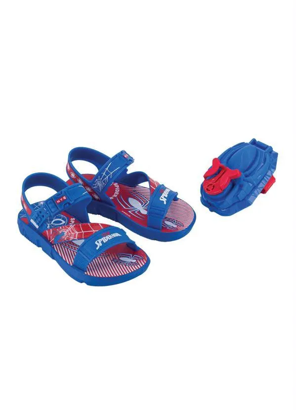 Grendene Kids - Sandália Homem Aranha Azul 3
