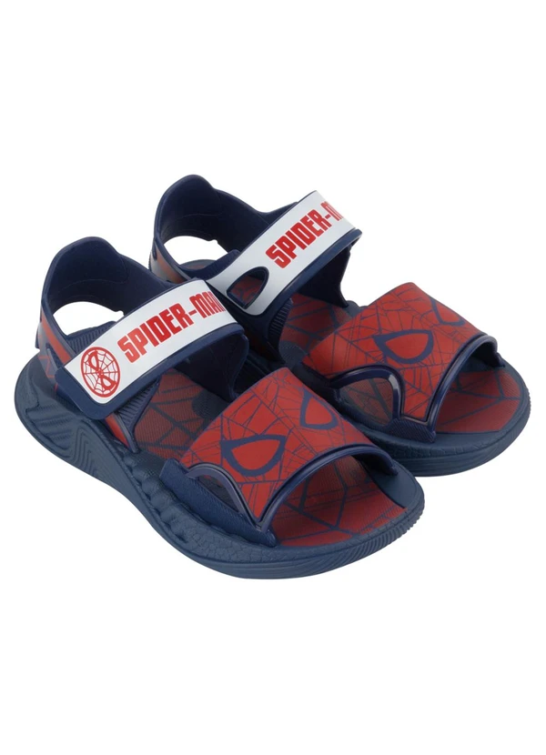 Grendene Kids - Sandália Homem Aranha Evolution Marinho 2