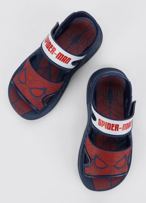 Grendene Kids - Sandália Homem Aranha Evolution Marinho 4