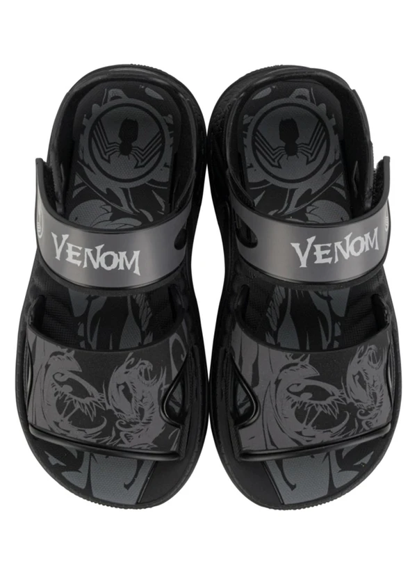 Grendene Kids - Sandália Homem Aranha Revolution Preto 2