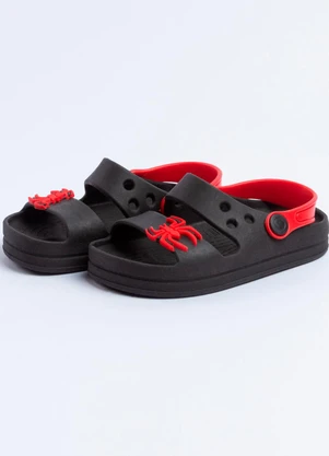 Vida Costeira - Sandália Infantil Aranha Preto - VIDA COSTEIRA
