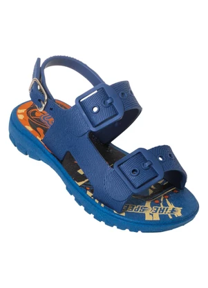Perfecta - Sandália Infantil Azul com Fivela - PERFECTA